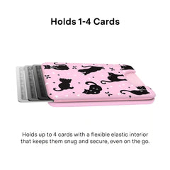 Lucky Kittens Glitter MagSafe Wallet