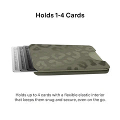 Olive Leopard MagSafe Wallet