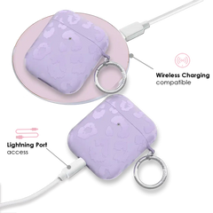 Lilac Leopard AirPod Case