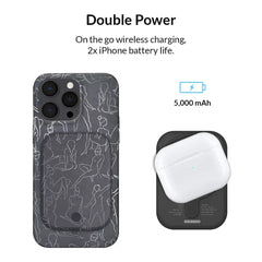 Beautiful Bodies Smoke Portable MagSafe Charger Power Pack