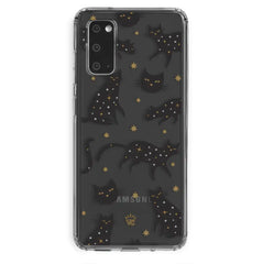 Black Cat Clear Samsung Galaxy Case