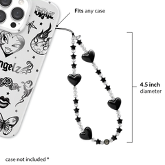 Gothic Star Phone Charm