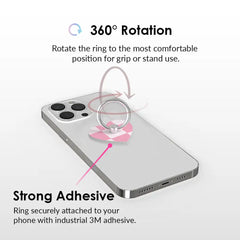 Pink Vibe Checkered Phone Ring