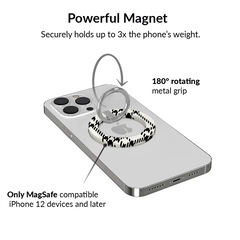 Houndstooth Sweater MagSafe Grip Ring