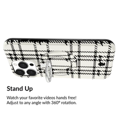 Houndstooth Sweater MagSafe Grip Ring