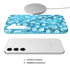 Aquamarine Holo Samsung Case