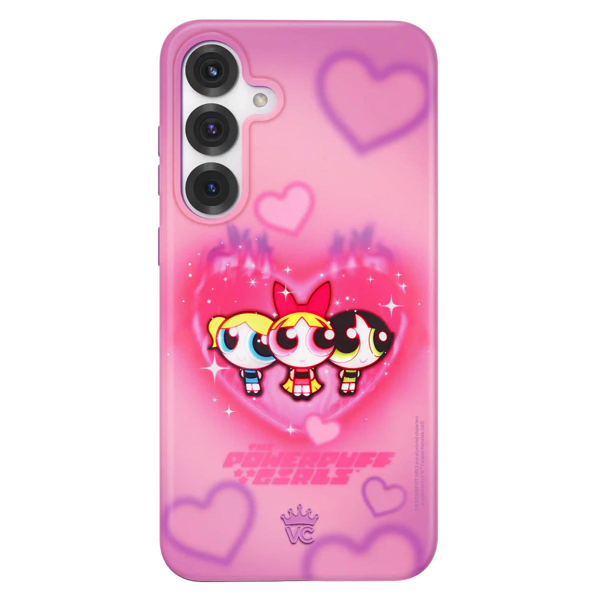The Powerpuff Girls Airbrush Hearts Samsung Case