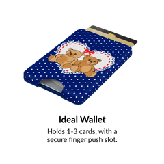 Winter Teddy MagSafe Wallet