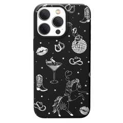 Disco Cowgirl iPhone Case