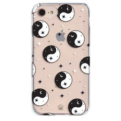 Yin & Yang Clear iPhone Case